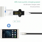 New Zinc Alloy Flat Cell Phone Type C Charger Data Cable For Huawei For iPhone For Android 