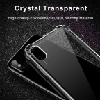Soft Transparent Silicone Mobile Phone Case Cover for iphone X/XR for iphoneX Max 