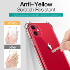 Anti-scratch Wheat Clear Mobile Phone Case For Iphone 11 