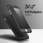 Full Body Cover Mobile Phone Case,360 Phone Case with nanofilm for Iphone 8 