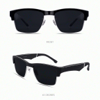 Headphones Glasses Smart Sunglasses Bluetooth Earphone Sport Wireless Stereo Music Sunglasses Support Custom Logo