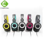 Lightweight foldable adjustable wired headphone earphone with excellent sound effect 