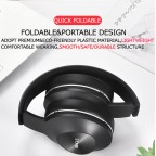 High Audio Quality Foldable Over Ear Hifi Stereo Wireless Bluetooth Headphone Headsets Manufacturers Made In China 