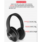 High Audio Quality Foldable Over Ear Hifi Stereo Wireless Bluetooth Headphone Headsets Manufacturers Made In China 