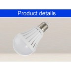 Intelligent LED Bulb Lamp Night Light E27 Rechargeable Emergency Smart LED Light Bulb with hook 