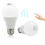 Motion Sensor lamp 220v Bulb 6W E27 Induction Bulb Cool White Smart LED day night light sensor led bulb 
