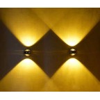 2W LED Sconce Bedside Light Surface Mount Wall Lamp Living Room Bedroom Hallway Corridor KTV Bar Wall lights AC85-265V Lighting 