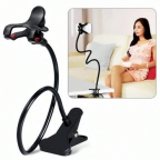 360 Rotating Flexible Metallic Long Arm Lazy Neck Cell Phone Holder Desk Stents Table Clip Bracket for Smart Phone