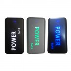 LED light logo 4000mah portable ultra slim power banks fast charging battery charger for Samsung for iPhone 11 pro